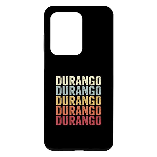 Galaxy S20 Ultra Durango Colorado Durango CO Retro Vintage Text Case