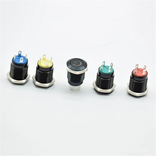 Interruptor pulsador para solucionar fallos en botones de arranque 12V 4
