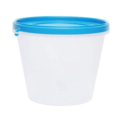 Image of Cutting EDGE Nesterware 1000ml Stackable Food Container (Set of 6, Blue) | BPA-free plastic, stackable design, leak-proof, kitchen storage, pantry, fridge, meal prep, reusable, travel use