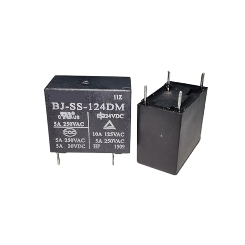Relais de puissance BJ-SS-105DM électromagnétique à 4 broches 5V pour circuit imprimé