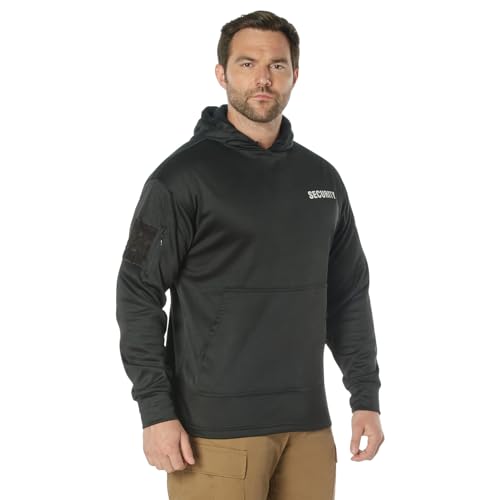 Rothco Security Conceal-Ops Hoodie - Black (US Alpha X-Large Regular Regular Black)
