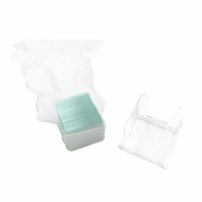 Lamelles de microscope, lames de verre carrées, 18 x 18 mm, 20 x 20 mm, 22 x 22 mm, 24 x 24 mm, 24 x 32 mm, 24 x 40 mm, 100 pièces(24 x 40 mm 100 Pcs)