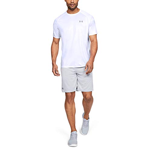 Image of Under Armour Men's Polyester Solid UA Tech 2.0 SS Short Sleeve Tee | 1326413-001