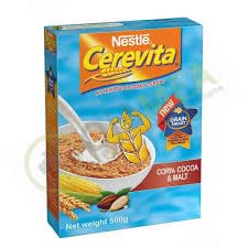 Welkom USA Cerevita Instant Corn & Choco Malt Flavoured Cereal 17.63oz/500g/ 2 Pack