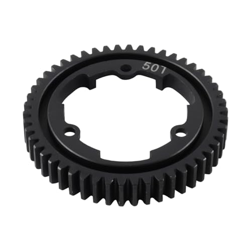 Orivin RC-Modellauto, 50T, 1M, gerades Zahnrad aus gehärtetem Stahl für 1/10 RC-Fahrzeuge, 5-mm-Welle, gebürstete bürstenlose Motoren