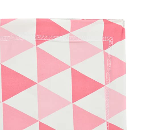 Image of Nirwana Decor Fitzy Fitted bedsheet King Size, Elastic bedsheet, 72x78 inches + 10 inches Drop, with 2 Pillow Covers (Bl-Multitriangle, 72 inch x 84 inch)