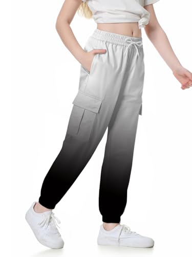 Image of SANGTREE Girls & Womens Printing Cargo Jogger Pants,6 Years - Women 2XL