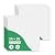 Smooth White Drop Ceiling Tile 2ft x 2ft, PVC Ceiling Panel 24 x 24in – Waterproof, Washable and Fire-Rated - High-Grade PVC to Prevent Breakage-Package of 12 Tiles