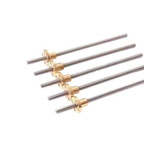 Vis à plomb T6 acier inox 304 tige filetée 300mm pas trapézoïdal pas cher