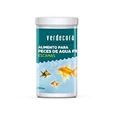  Verdecora Comida para Peces  Alimento Acuario En Grano  Peces De Agua Fria 100Ml