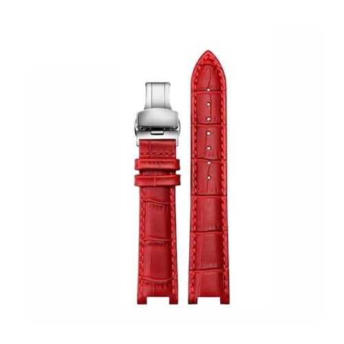 voh 20mm x 12mm 18mm 10mm Pasha Y fB[X o^tCNXv XgXgbvɑΉ(Red silver buckle,18-10mm)