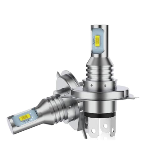 Kit luces LED H4 de repuesto con tres tonos de luz seleccionables para faros de coches 1