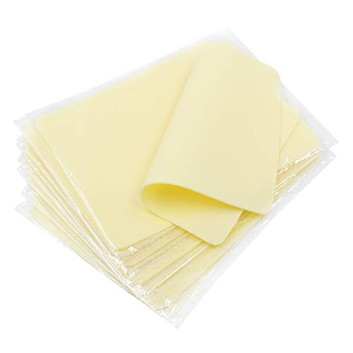 Blank Tattoo Skin Practice-Yuelong 10Pcs 6 x8  Double Sides Tattoo Practice Skin Silicone Pads Tattooing Microblading Practice Skin for Beginners and Experienced Artists Tattoo Supplies(0.12CM Thick)