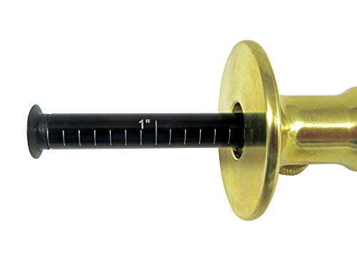 image for Taytools 465494 Wheel Marking Gauge Depth Gauge with Solid Brass Machi