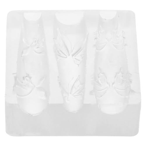 FRCOLOR 3D Butterfly Nail Art Moldes De Silicone Modelo De Escultura De Molde DIY Art DIY Art Decora