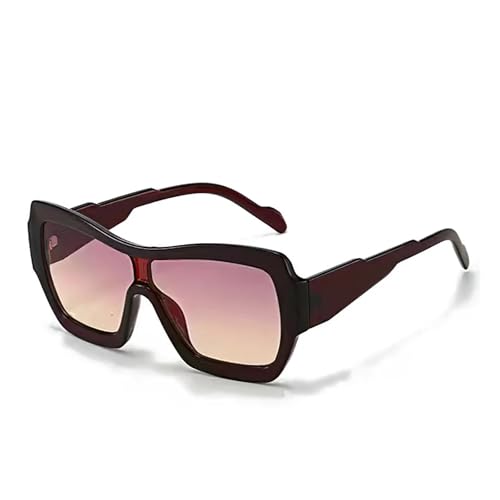 Lunettes de soleil léopard rouge foncé pour vos terrasses et sorties d'été