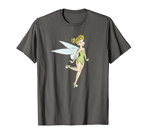 Disney Peter Pan Tinkerbell Happy Watercolor Camiseta