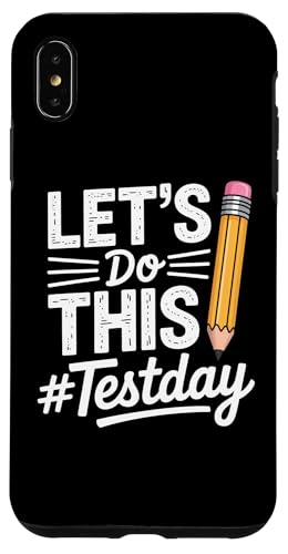 Test Day Lets Do This Pencil State Testing Teacher �X�}�z�P�[�X iPhone XS Max �p