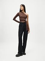 LeGer Leia Longsleeve - Langarmshirt Damen im One-Shoulder-Design - körpernahe Passform - Oberteil aus Jersey - Mode für Damen - by Lena Gercke - Gr. 34-44 – Ansicht 3