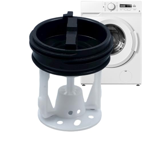 Junta bomba de drenaje, tapa bomba de drenaje lavadora, filtro pelusa bomba de drenaje, tapa junta bomba de drenaje lavadora - filtro pelusa, pieza de repuesto para bi