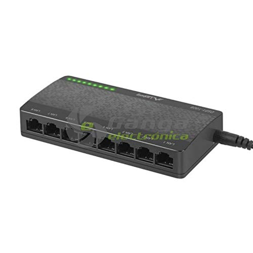 Switch Lanberg Dsp1-1005 5 Puertos Gigabit Chipset Realtek Rtl8367
