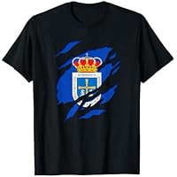 Bandera Ciudad de Oviedo Asturias Efecto Tridimensional 3D