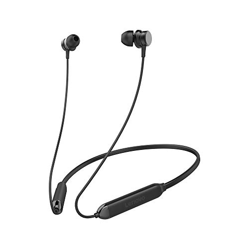 Lenovo HE15 Black - Auriculares Bluetooth Seportivos con microfono