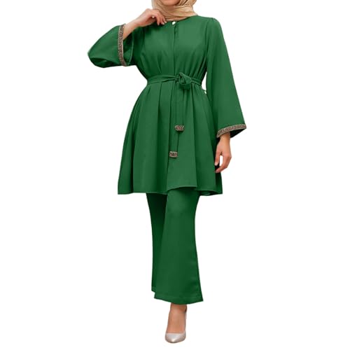 Pantalon taille haute et tunique chic pour masquer les imperfections