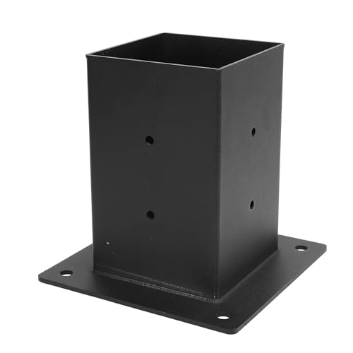 Padiglione Post -Bracket Stall -Polvere in Polvere in con Console Completamente Saldata per Legno Accessori Pergole Dritto