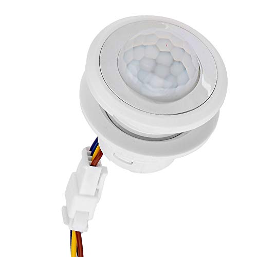 Interruptor de Controle do Sensor de Movimento Infravermelho Automático MR HW06A MR HW08F LED Interr