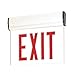 Nora Lighting NX-811-LEDRCW EXIT ADJ 2C 1F RED/CLR WHITE
