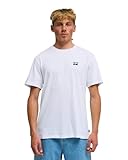 Billabong Icon Wave SS - Camiseta de Manga Corta, Color Blanco