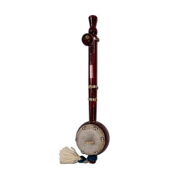 HS INTERNET Pure Handmade Fine Crafted Indian Musical Instruments Wooden Playing Iktara (Tumbi) for Home Decor, Office