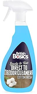 BritishBasics Direct to Floor Cleaner Cotton Fresh 500ml, Blue