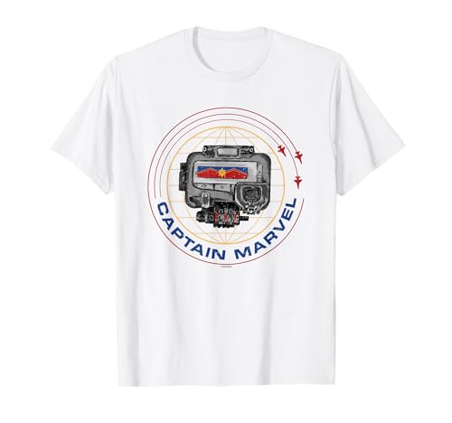 Captain Marvel Pager T-Shirt