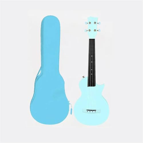 23-calowe Ukulele Podróżne Mini Sopran Z Włókna Węglowego Dla Początkujących(Blue)