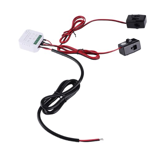 Image of Single Phrase Energy Meter with Clamp Electricity Power Consumption Monitor, Monitoring and Measurement, Remote Control