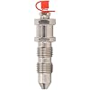 Excavator Track Adjuster Grease Valve Stainless Steel Grease Fitting for Komatsu Hydraulic Excavators Undercarriage Lubrication Replacement Parts