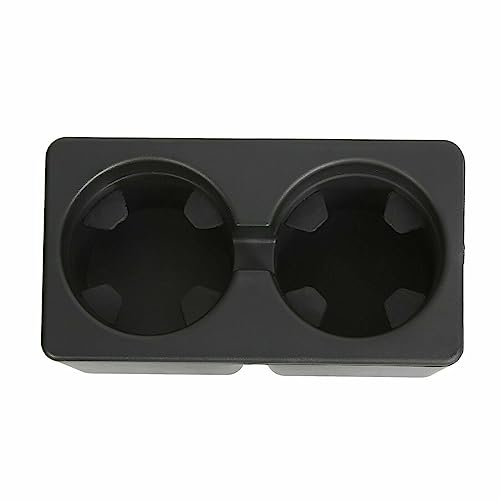 Portavasos Doble para Vehículo de Plástico ABS Negro miniatura 6