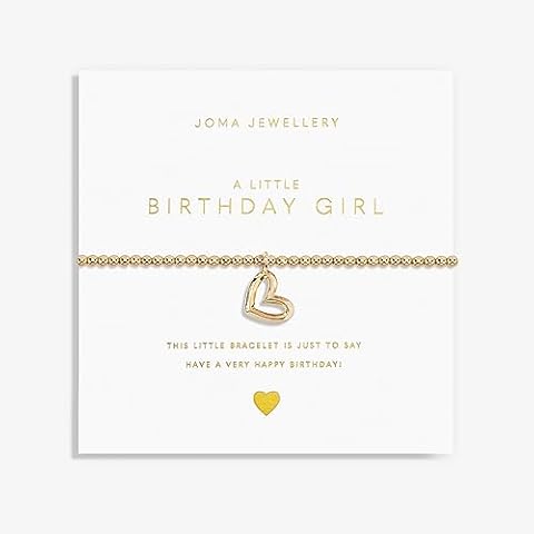Joma Jewellery A Little Gold Birthday Girl Bracelet Cover