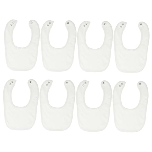 Bavoirs absorbants Mikinona anti-salissures et lavables avec protection double couche coton