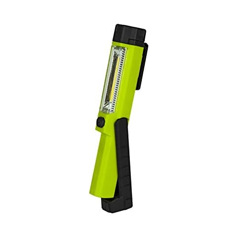 Luceco Rechargeable Mini Tilt Torch with Integrated USB Charger, Green,1.5 W Cover