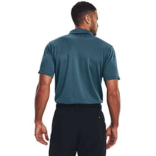 Image of Under Armour Men's Polyester Solid Tech Polo | T-Shirt | 1290140-001