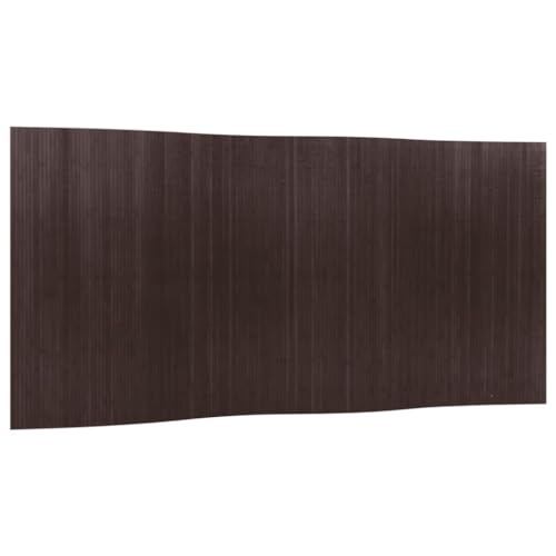 vidaXL Divisorio Ambienti Marrone Scuro 165x400 cm in bambù, divisorio per Ambienti, divisorio da Ufficio, divisorio per Camera da Letto