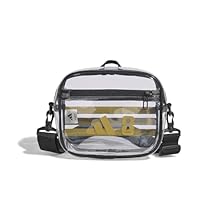 adidas Unisex-Adult World Cup Official Emblem Bag, Transparent/Black/Dark Football Gold, No Size