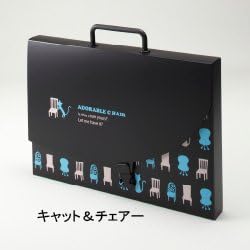 Amazon シンジ カトウ かわいいファイルキャリングケース ケースファイル キャリングケース 文房具 オフィス用品