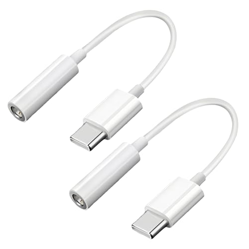 Riybyds 2 Pièces Adaptateur Jack USB-C, Adaptateur USB C vers Jack 3.5mm, Audio Auxiliaire Type C pour Casque, Compatible pour Galaxy Note20, S20 Ultra, Note10, A80, P40, P30, P20 – vue 7