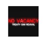 Treaty Oak Revival No Vacancy Posters & Prints on Canvas Wall Art Poster for Room Decor Unframe:12x12inch(30x30cm)