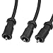 uxcell 3pcs Car Spark Plug Ignition Wires for Kia Sorento 2003-2006 88862579 9366r
