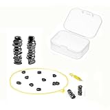 20 Stück Hämatit Magnete, Irregulär Magnetisches Schachspiel Steine, Multifunktional Magnete Kühlschrank, Tragbares Magnetic Schachspiel für Zuhause Büro Reise Party Camping - Schwarz
